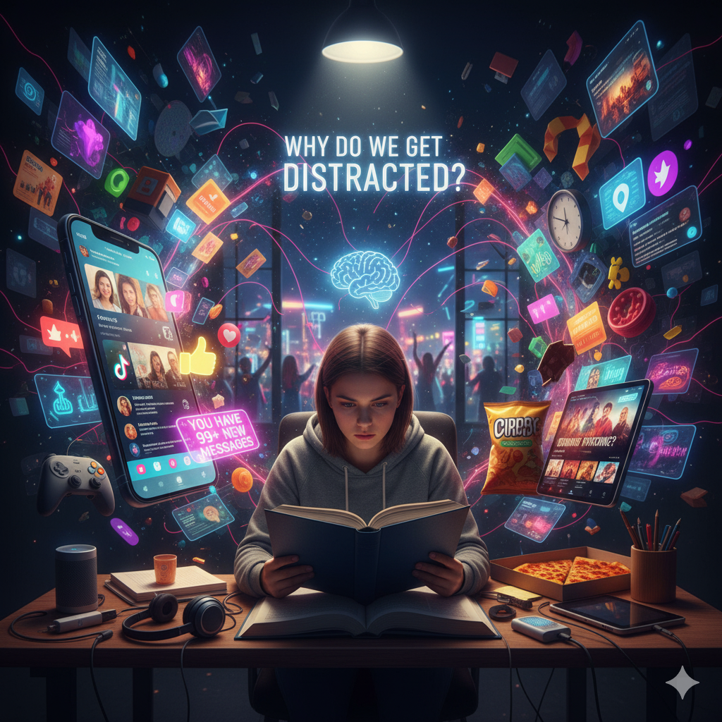 porqué nos distraemos