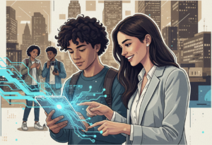 De la Gran Manzana a los Algoritmos: Una Charla sobre Viajes y Tecnología